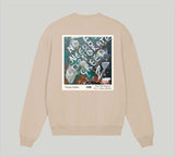 SwmSociety x  Thomas Mushet - Conscience to Corporate Oversize Sweatshirt