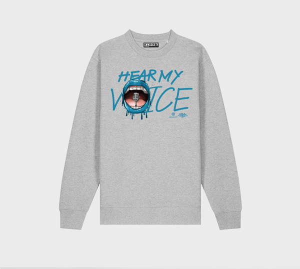 SWMSociety x  Dream City x Hear My Voice Sweat Shirt