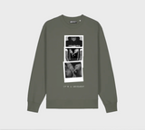 SWMSOCIETY - MOVEMENT PICTURE GREY SWEAT SHIRT