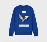 SWMSOCIETY - MOVEMENT RANSOM LETTER SWEAT SHIRT