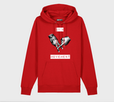 SWMSOCIETY - MOVEMENT RANSOM LETTER HOODIE