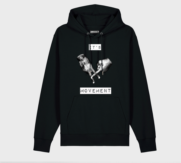 SWMSOCIETY - MOVEMENT RANSOM LETTER HOODIE