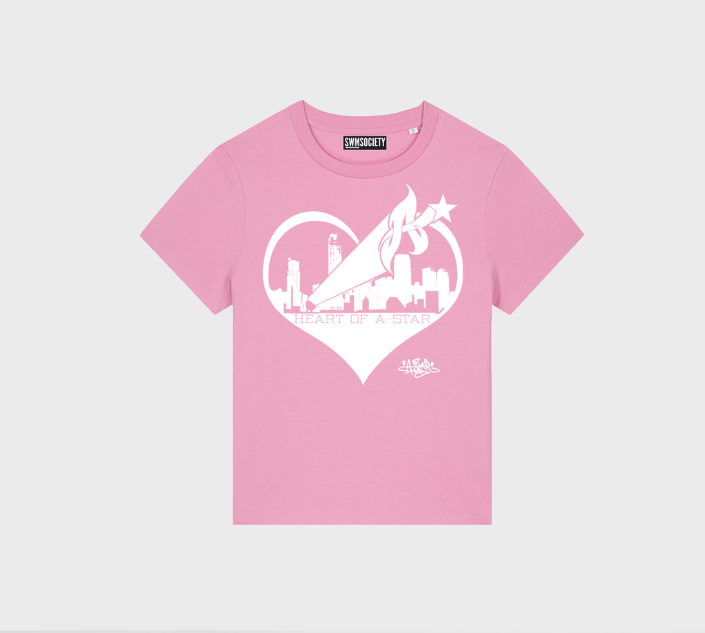 SWMSociety x Heart Of A-Star Tshirt