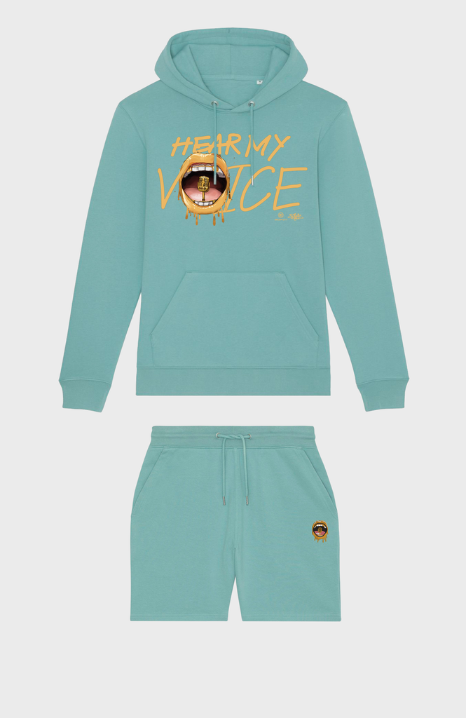 SWMSociety x A-Star x Dream City x Hear My Voice Hoodie and Shorts Set